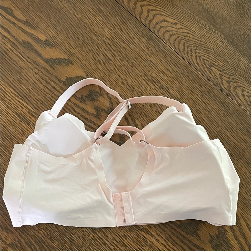 Lucky Brand Light Pink Seamless Bralette - Picture 2 of 4